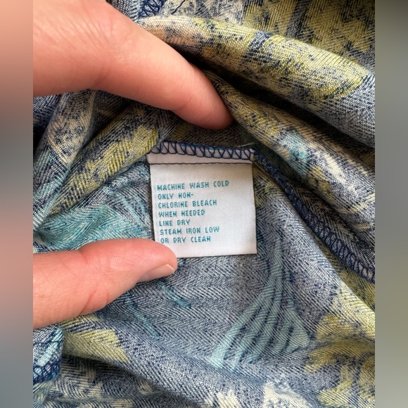 Bahama Beach Hawaiian Print Sheath Dress Size 14 100% Rayon - Picture 10 of 10